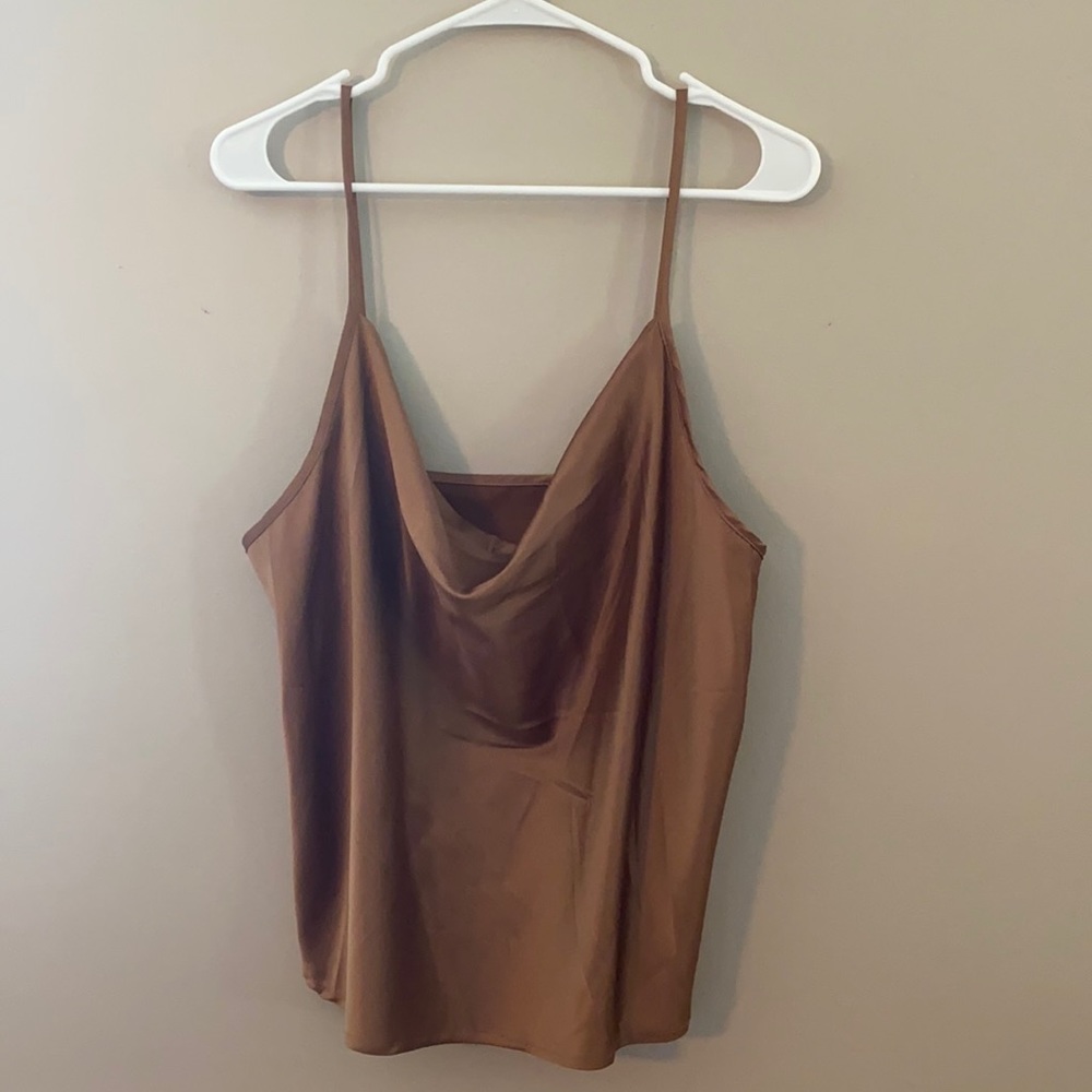 Cowl neck cami
